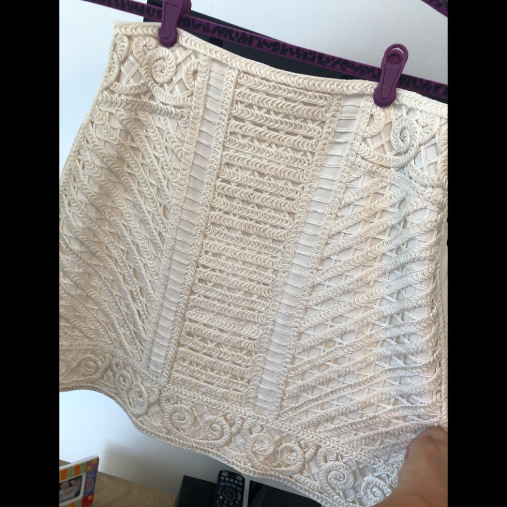 H&M Cream Skirt